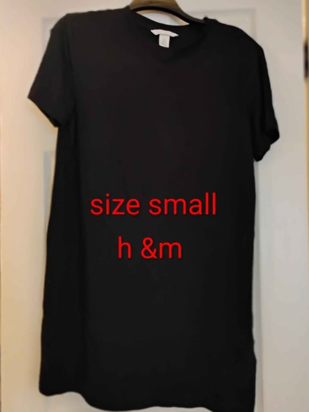 Black H&M T-shirt Dress